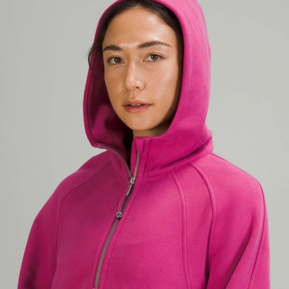 LULULEMON | Scuba Oversized Half-Zip Hoodie in Pink Lychee | Size XS/S - Picture 3 of 12
